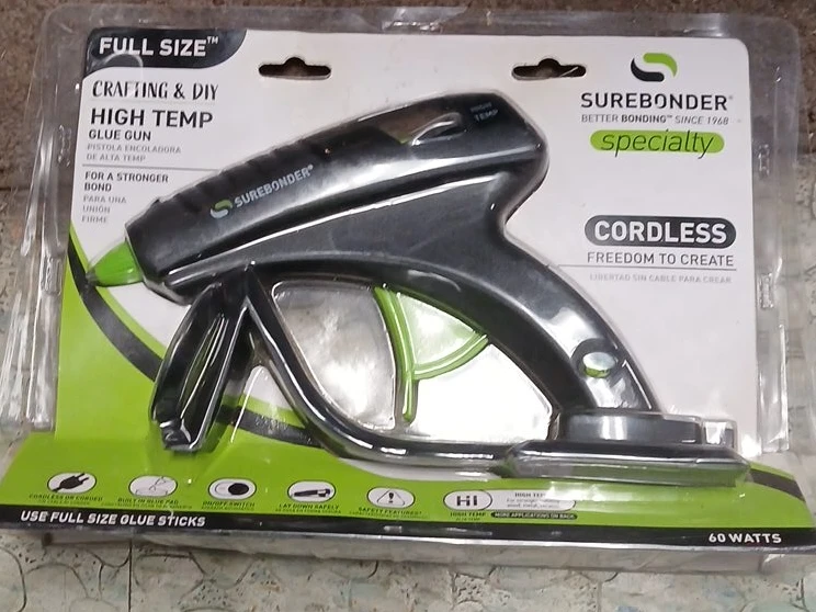 Surebonder Specialty Crafting & DIY High Temp Cordless Glue Gun