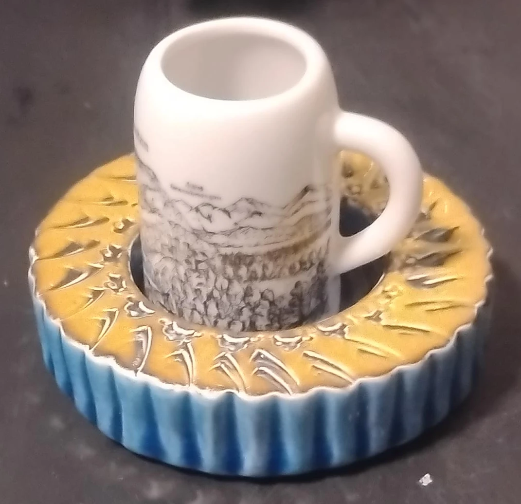 💓Decorative Espresso Cup with Stand