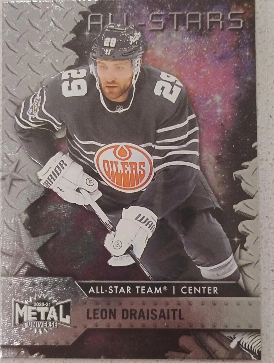 Leon Draisaitl 2020-21 Metal Universe All-Star Card 🥕