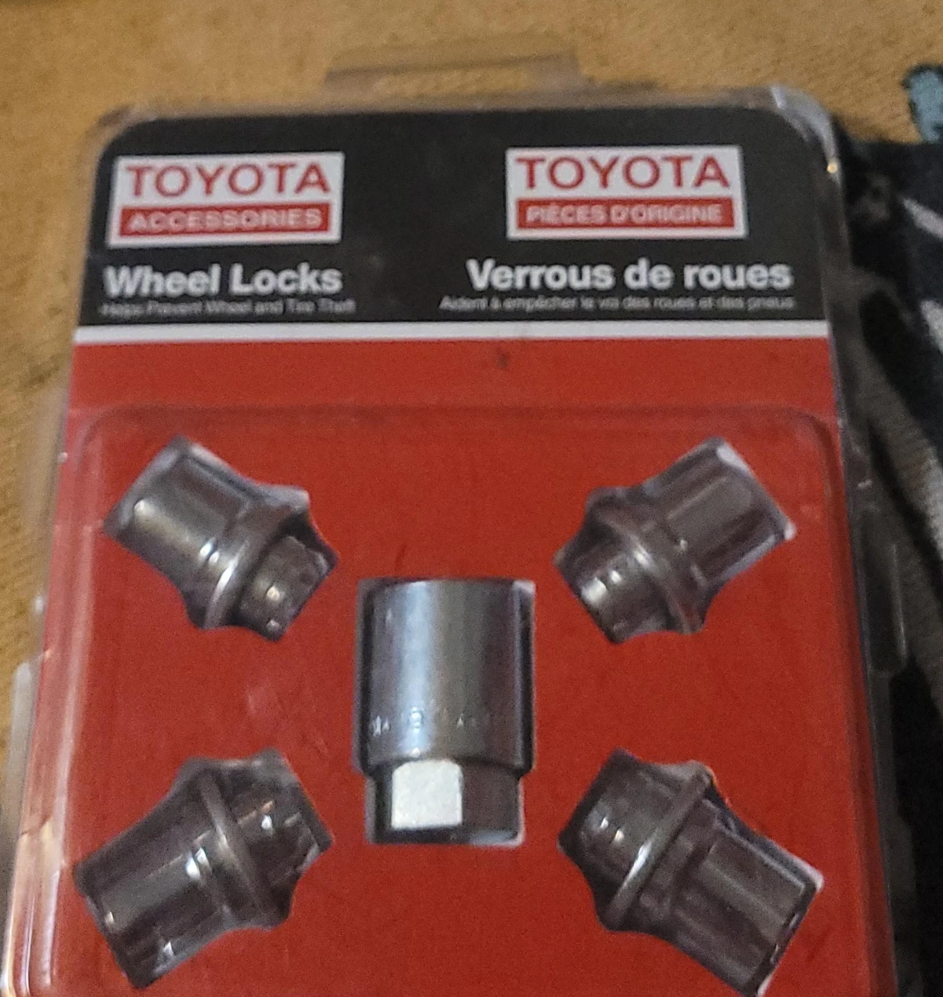 Toyota Wheel Locks - Accessories