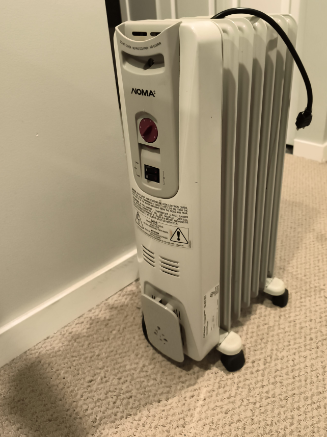 NOMA Oil Filled Radiator Heater