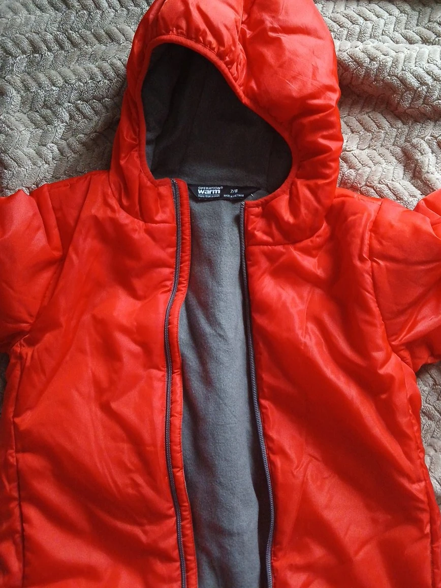 Operation warm kids Winter Jacket, Size 7/8