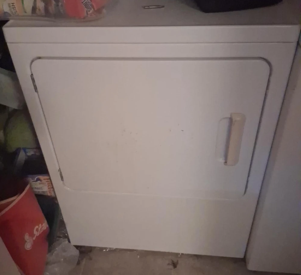 White Maytag Clothes Dryer