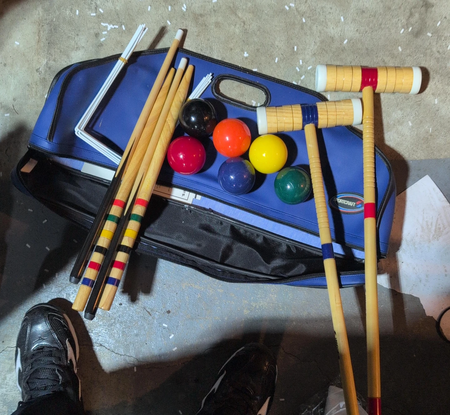Sportcraft Croquet Set with Carrying Case