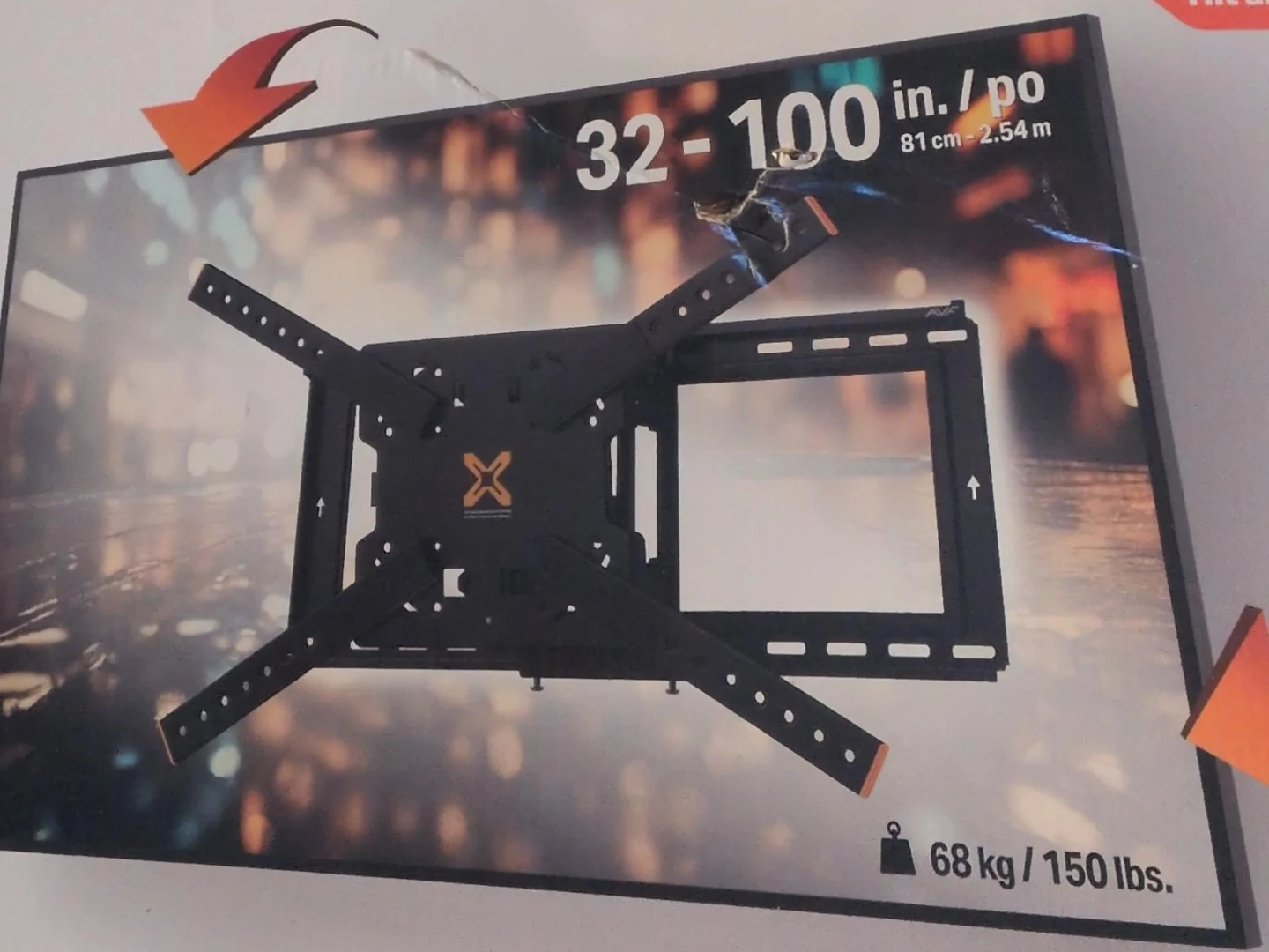 AVF Tilt and Turn TV Wall Mount 32-100 inch