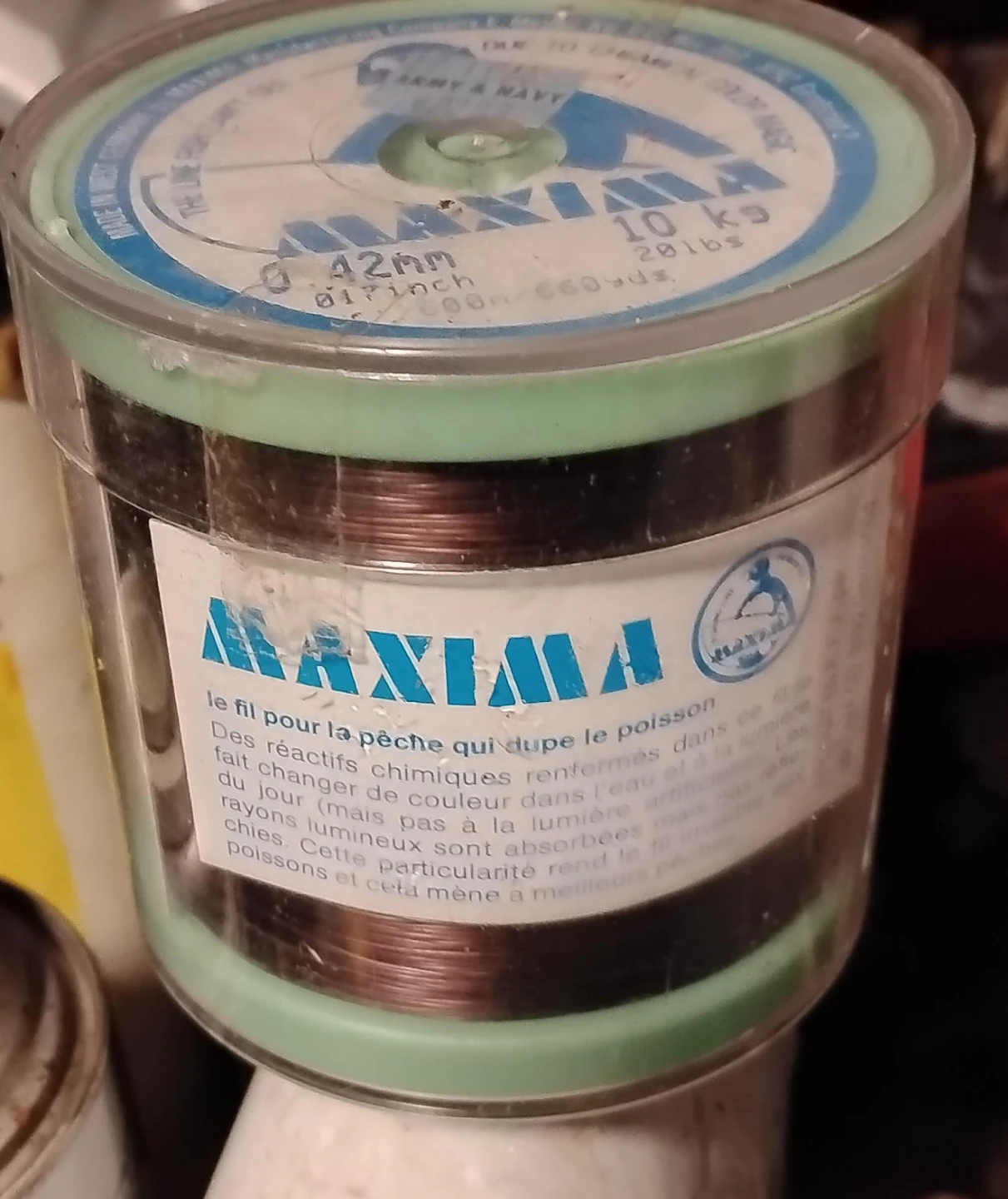 Maxima Fishing Line 10kg (20lbs) 0.42mm