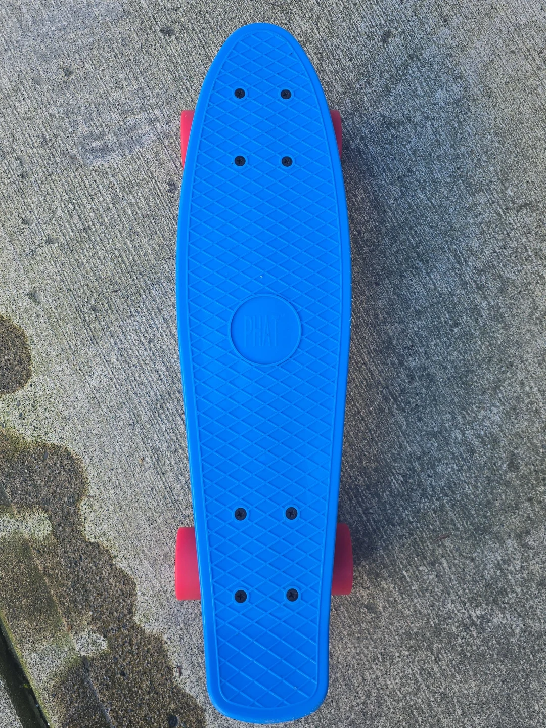 Blue Phat Skateboard