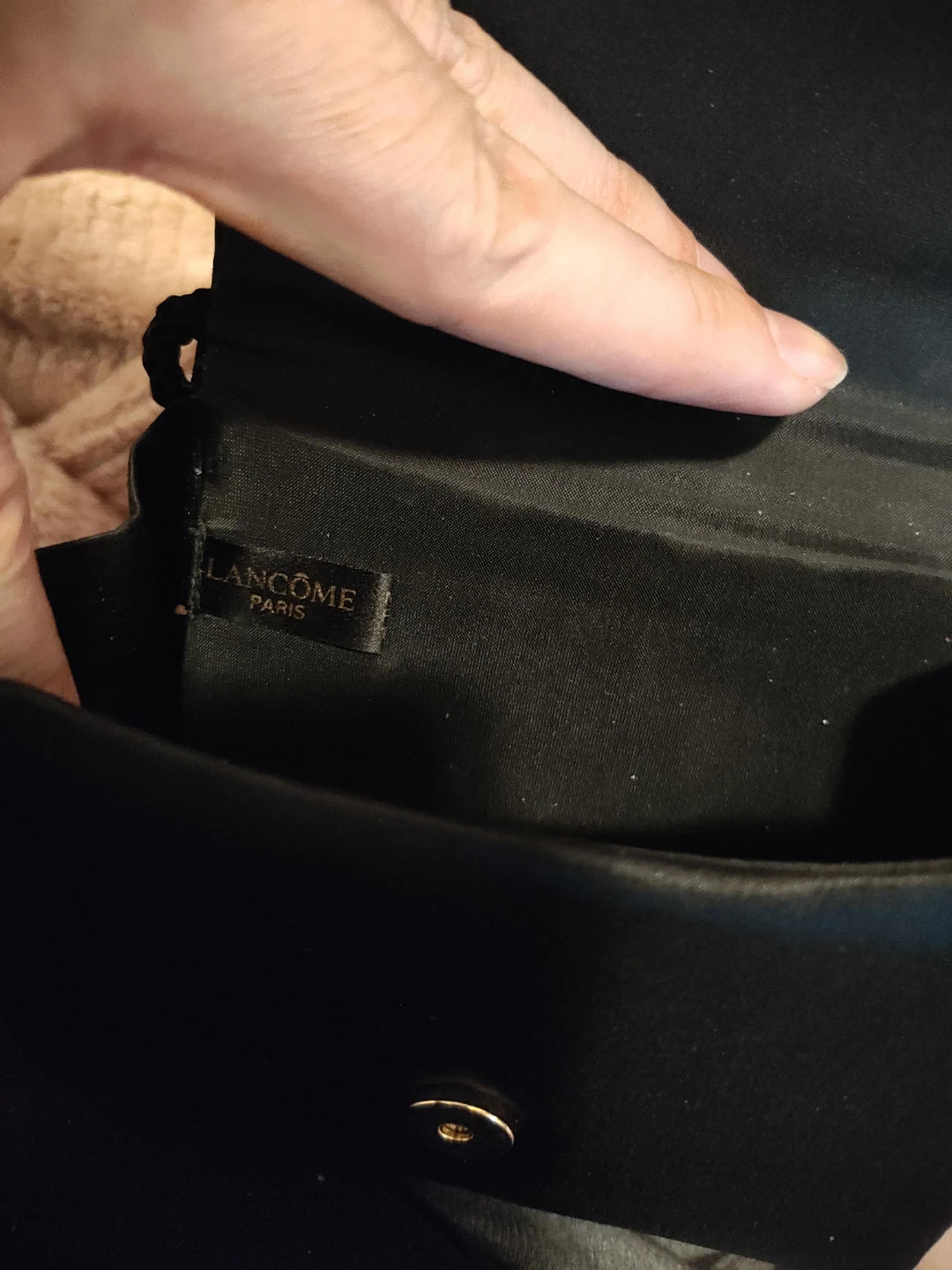 Lancôme Black Evening Bag