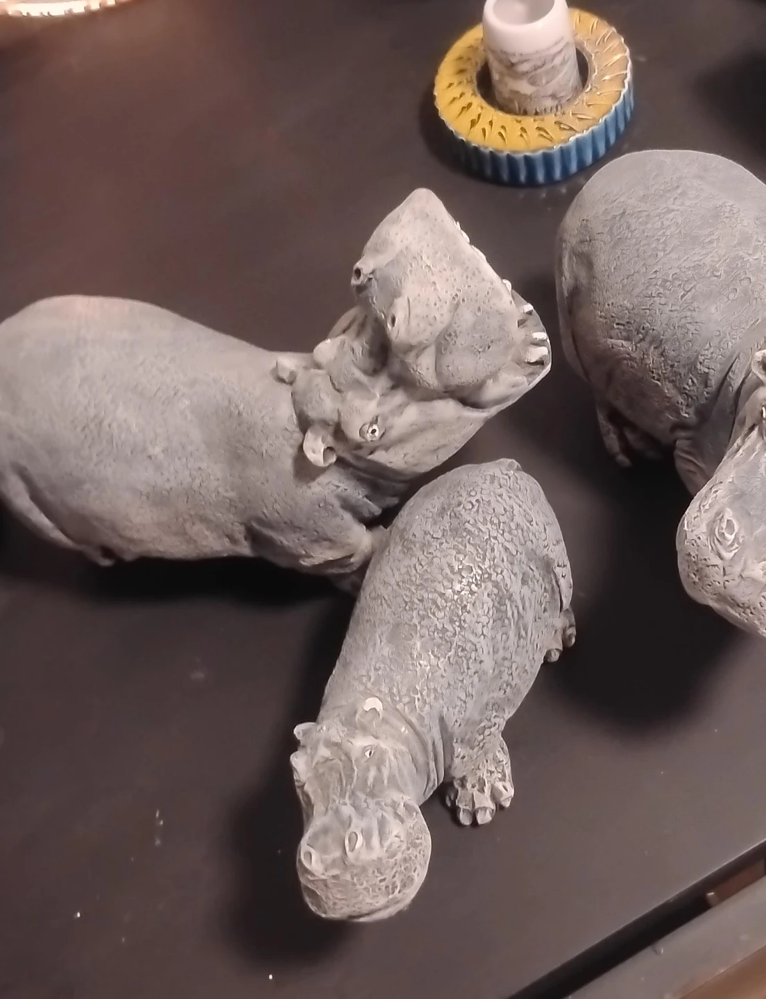 💓Hippo Figurines - Set of 3