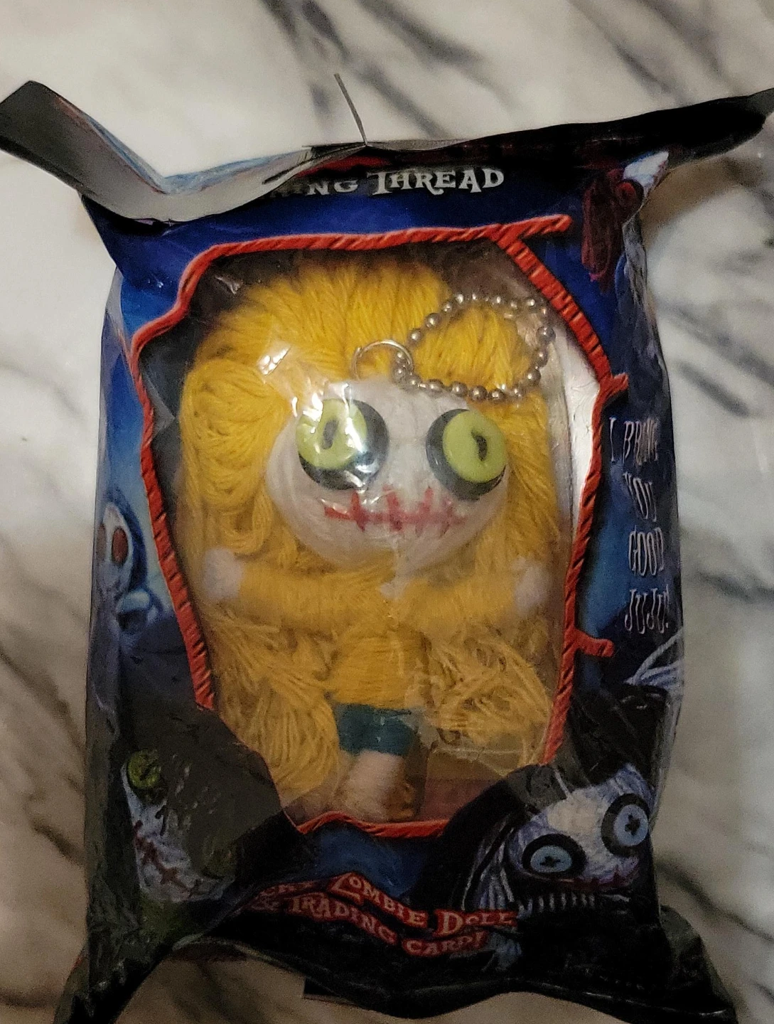 Living Thread Zombie Doll Trading Card