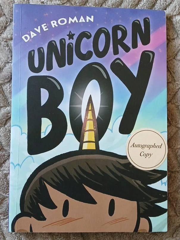 Unicorn Boy by Dave Roman (Autographed)