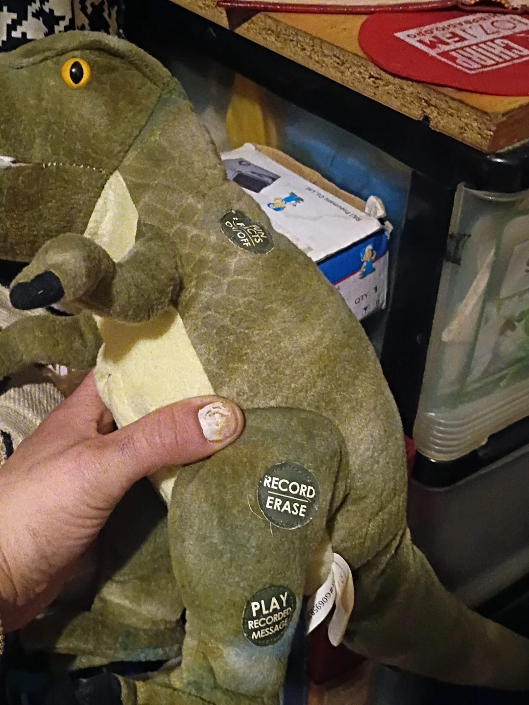 Interactive Dinosaur Plush Toy