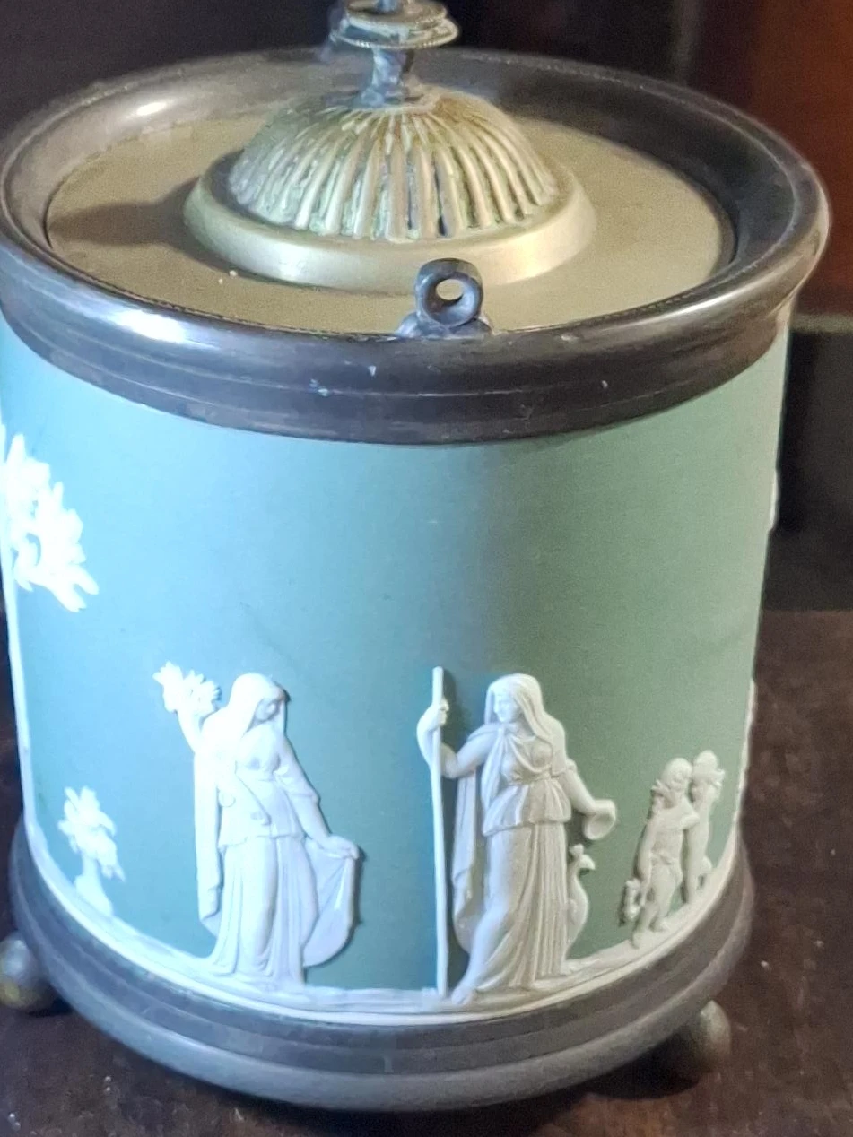 Wedgwood Jasperware Pale Blue Trinket Box