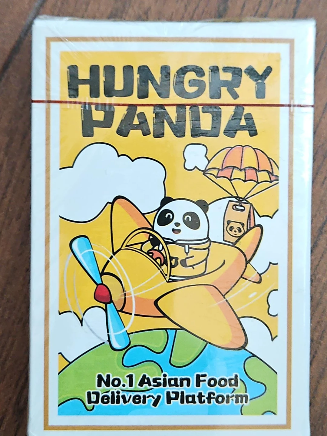 Hungry Panda Playing Cards - New! 🧡