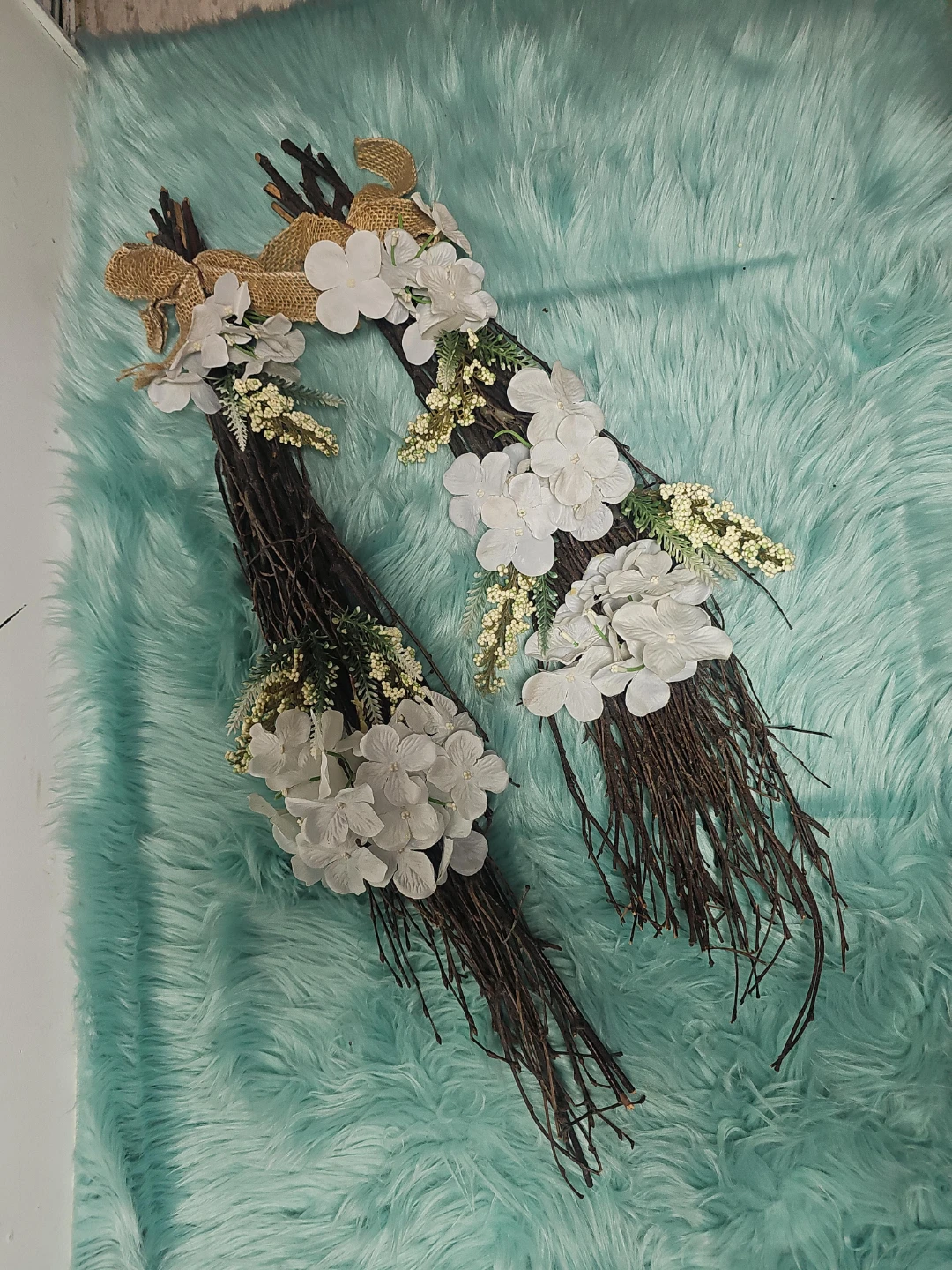 Rustic Floral Wall Decor