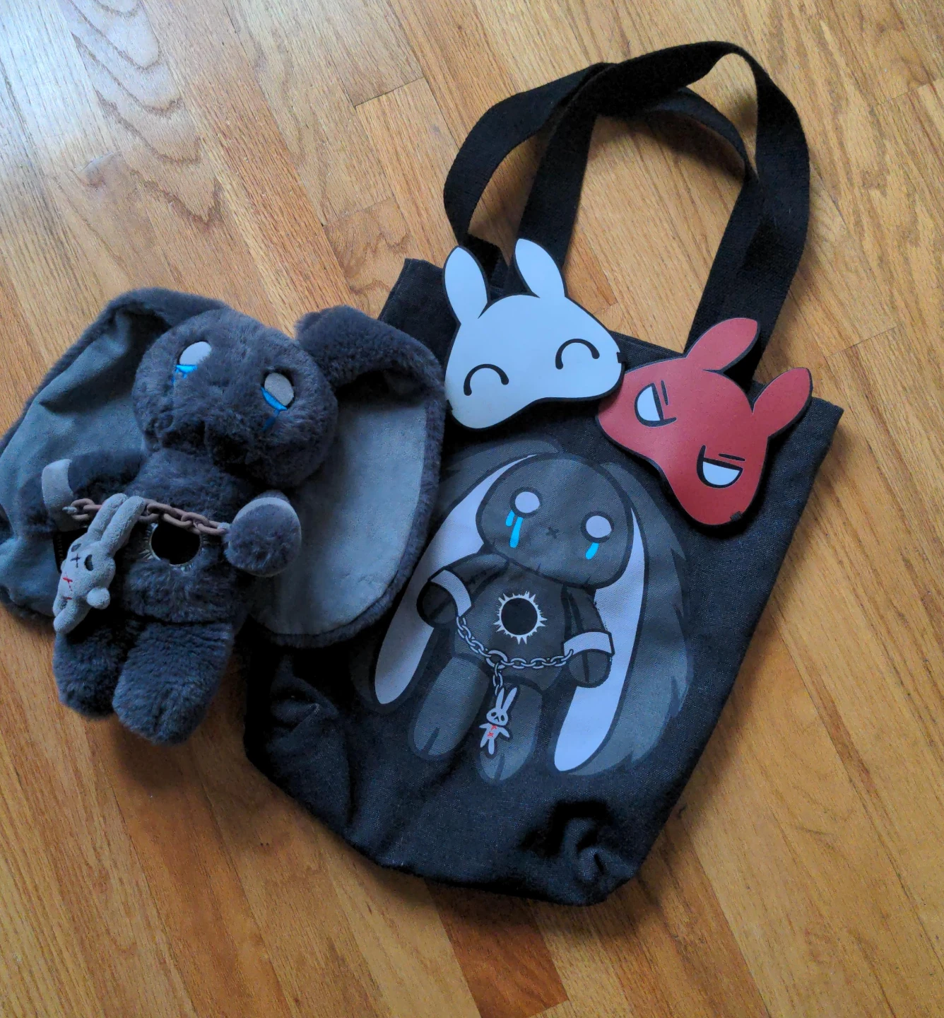 Plushie Dreadfuls PTSD Bunny – Complete Set – Great Conditio - photo 2