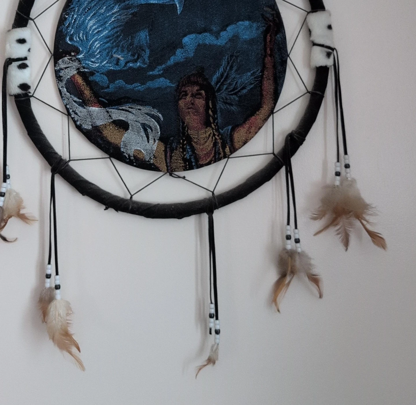 Dream Catcher with Native American Design🏆