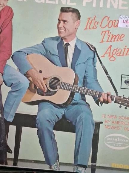 Gene Pitney It's Country Time Again Vinyl Record Album