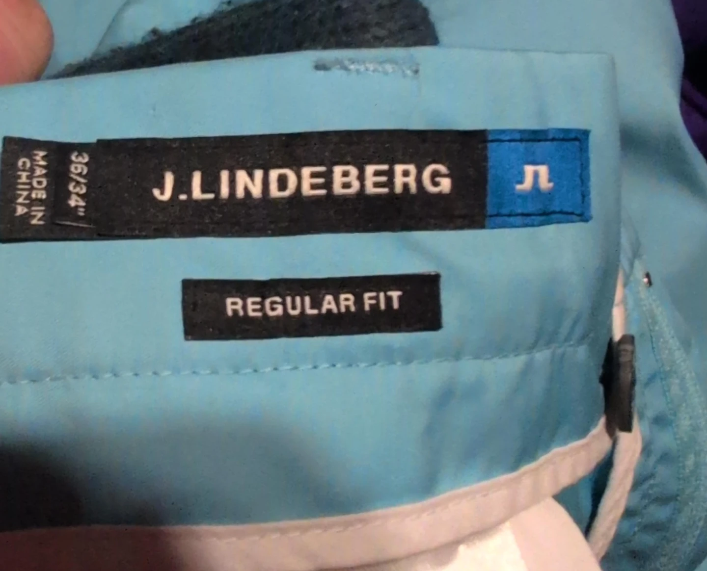 J. Lindeberg Regular Fit Golf Pants - Size 36/34