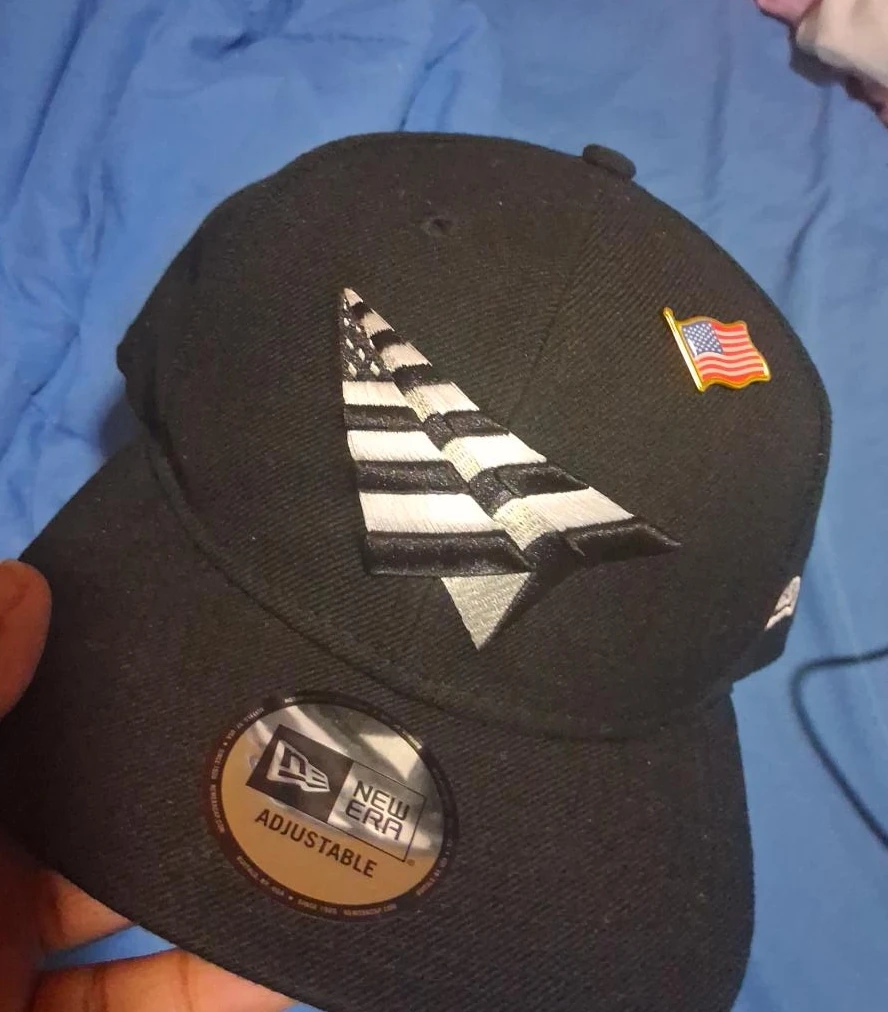 New Era Black Adjustable Hat