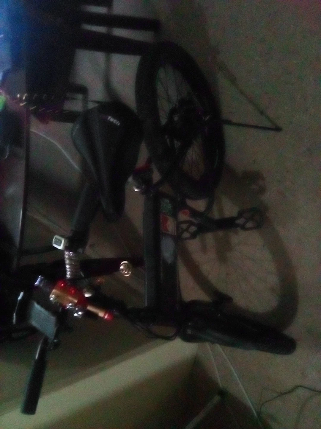 Black Electric Fat Tire Bicycle