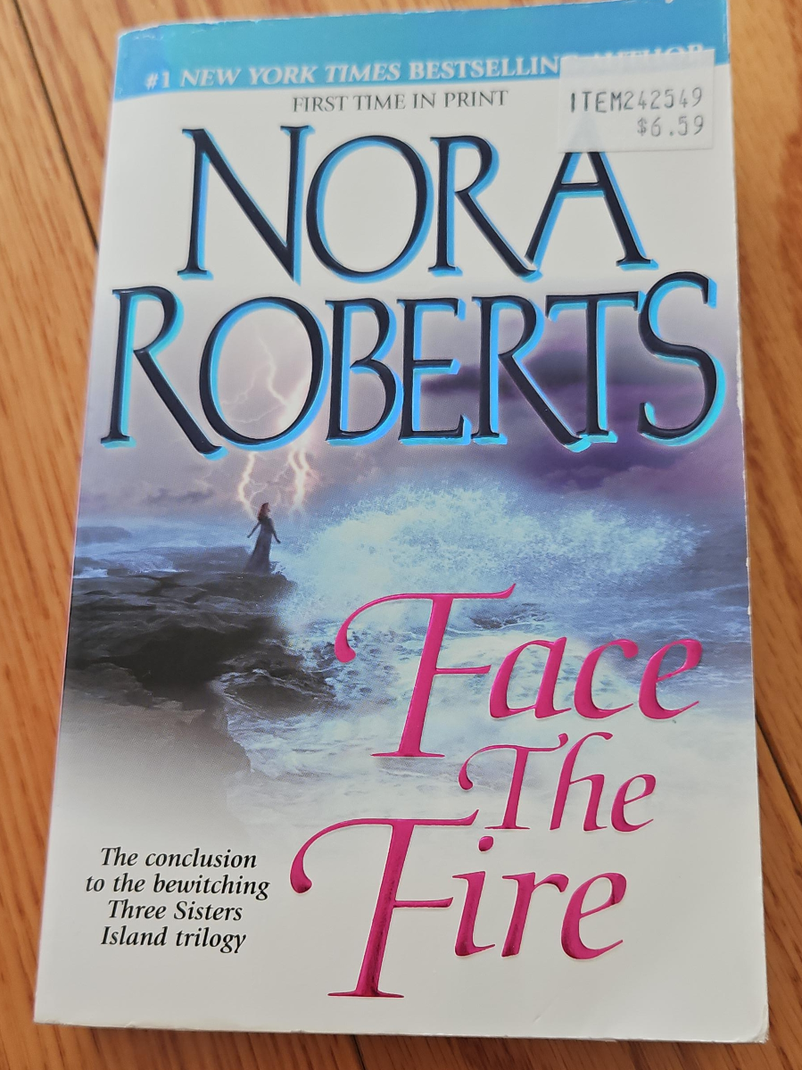 Nora Roberts Face The Fire Paperback Book
