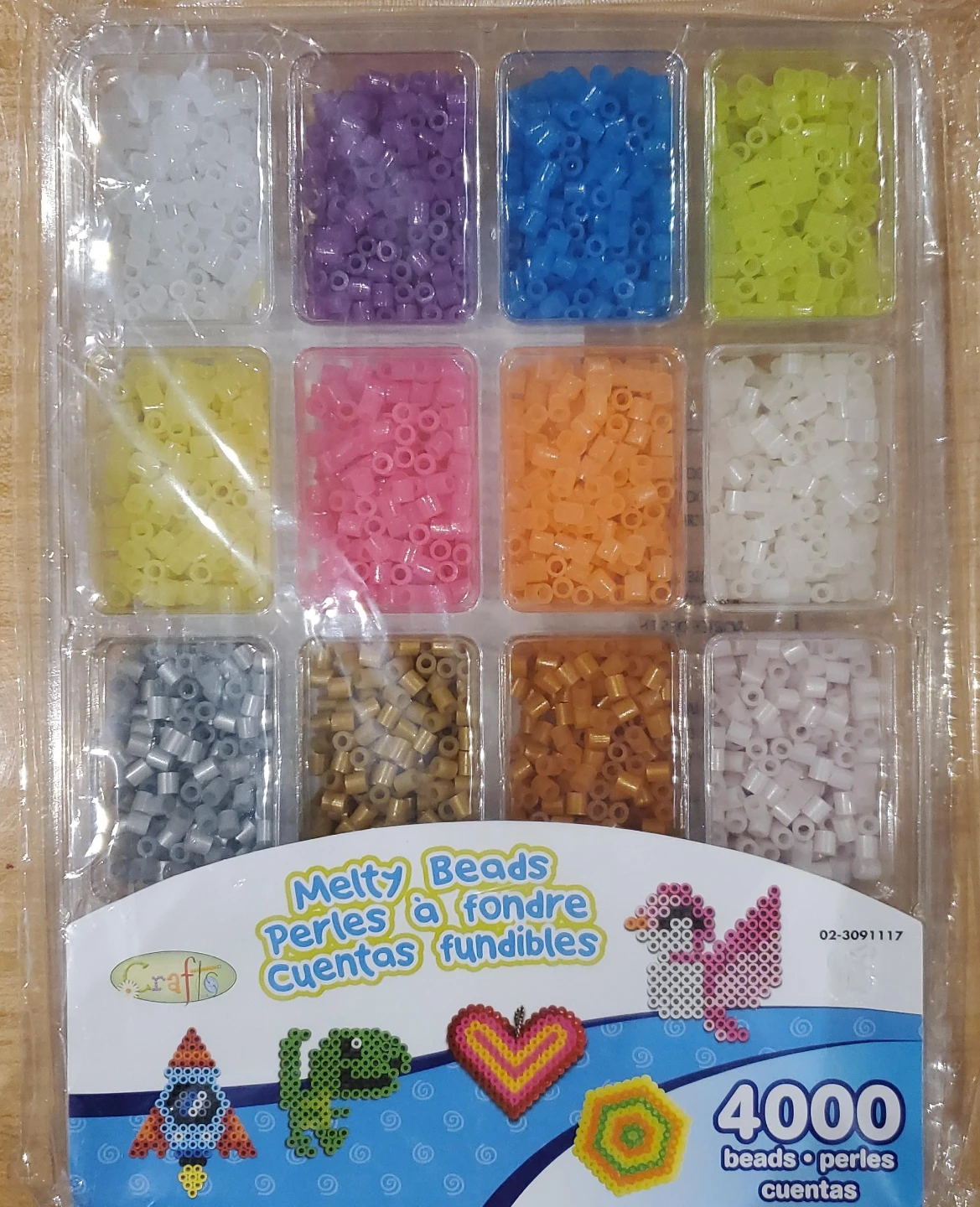 New Crafts Melty Beads - 4000 Beads