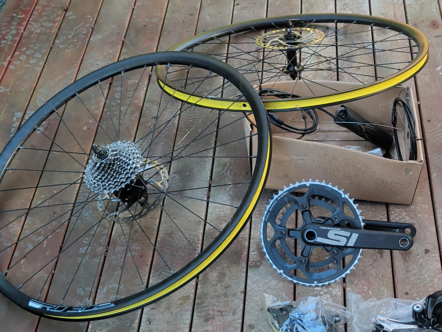 Cannondale SI Crankset & Maddux RD 3.0 Wheelset