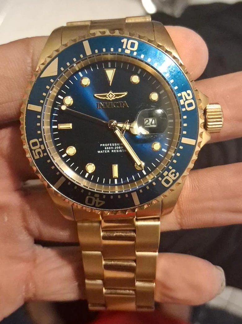 Invicta Pro Diver Gold-Tone Watch