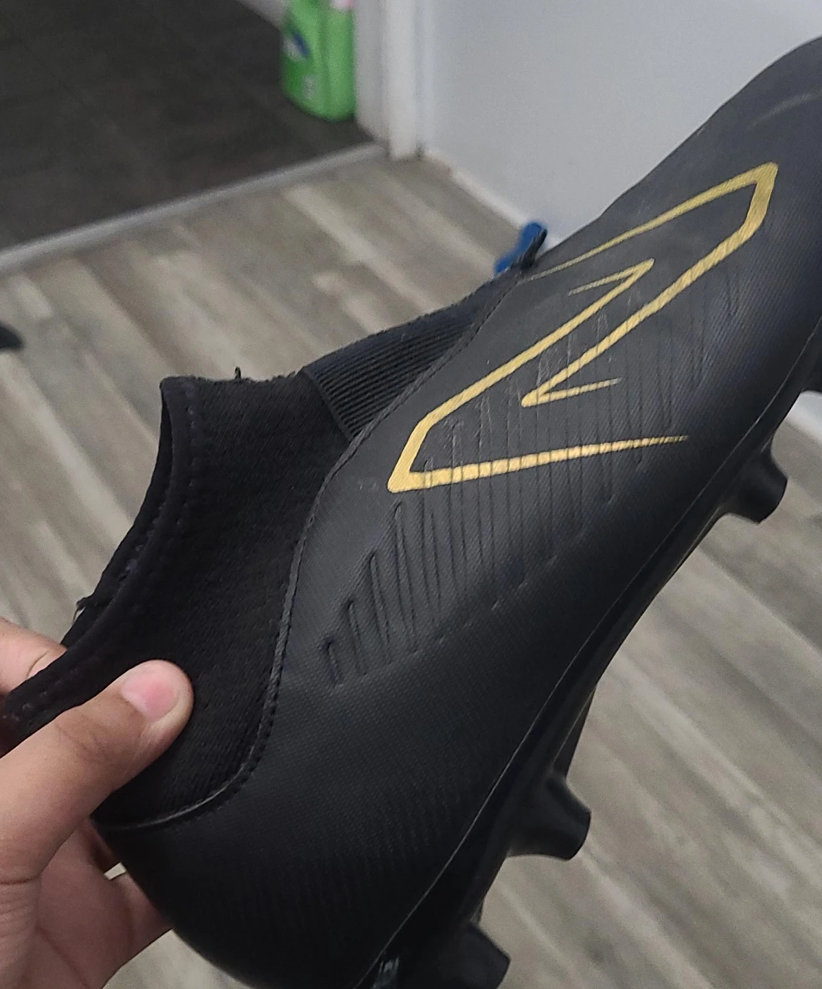 New Balance Soccer Cleats Black