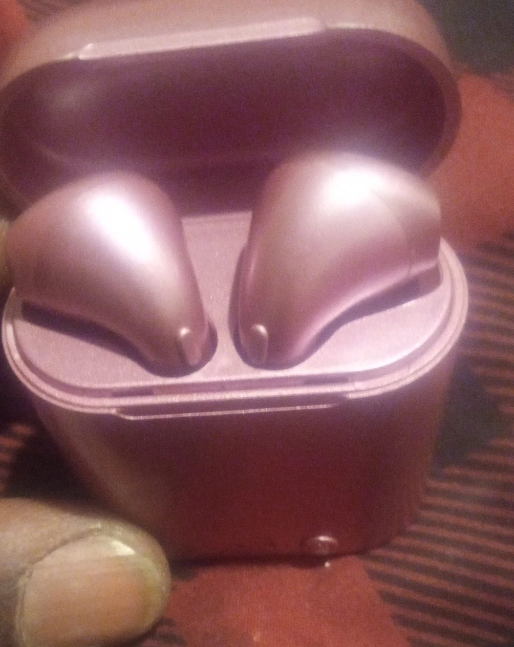 Pink Wireless Earbuds