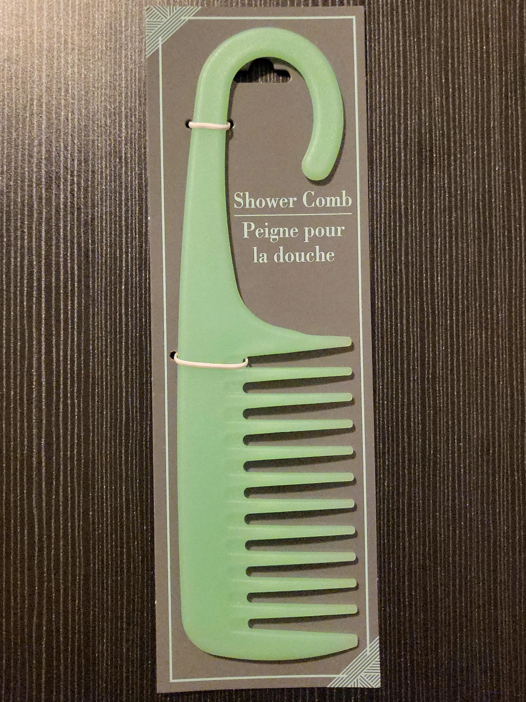 Shower Comb - Pale Green