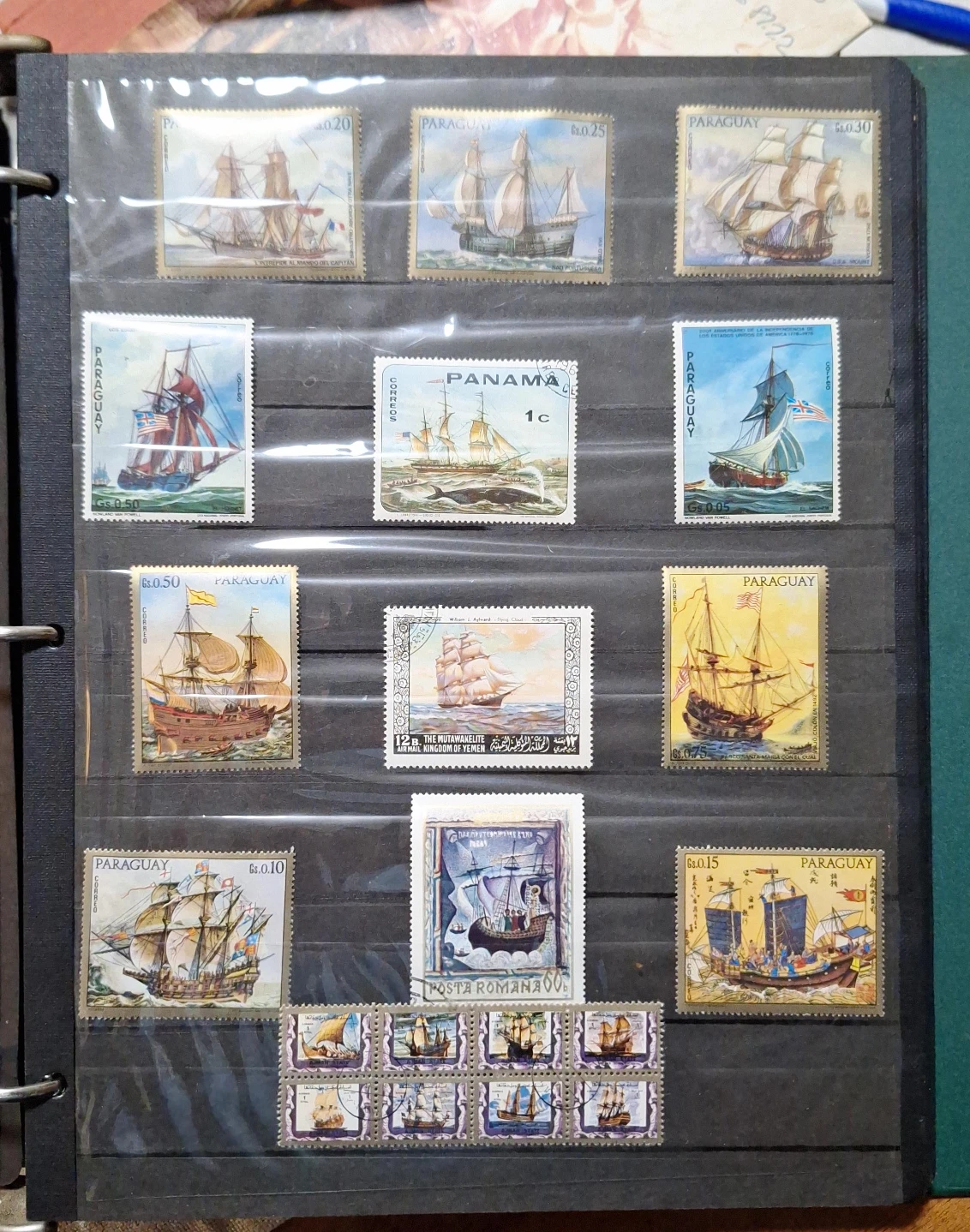 Collection of Maritime Themed Postage Stamps
