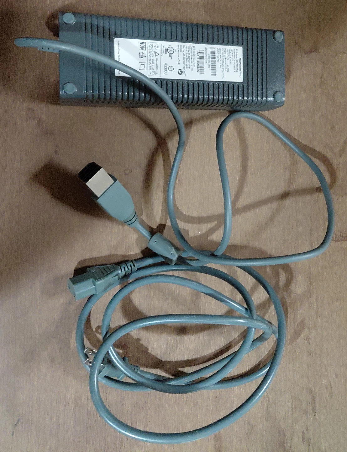 Microsoft Xbox 360 AC Power Brick Adapter