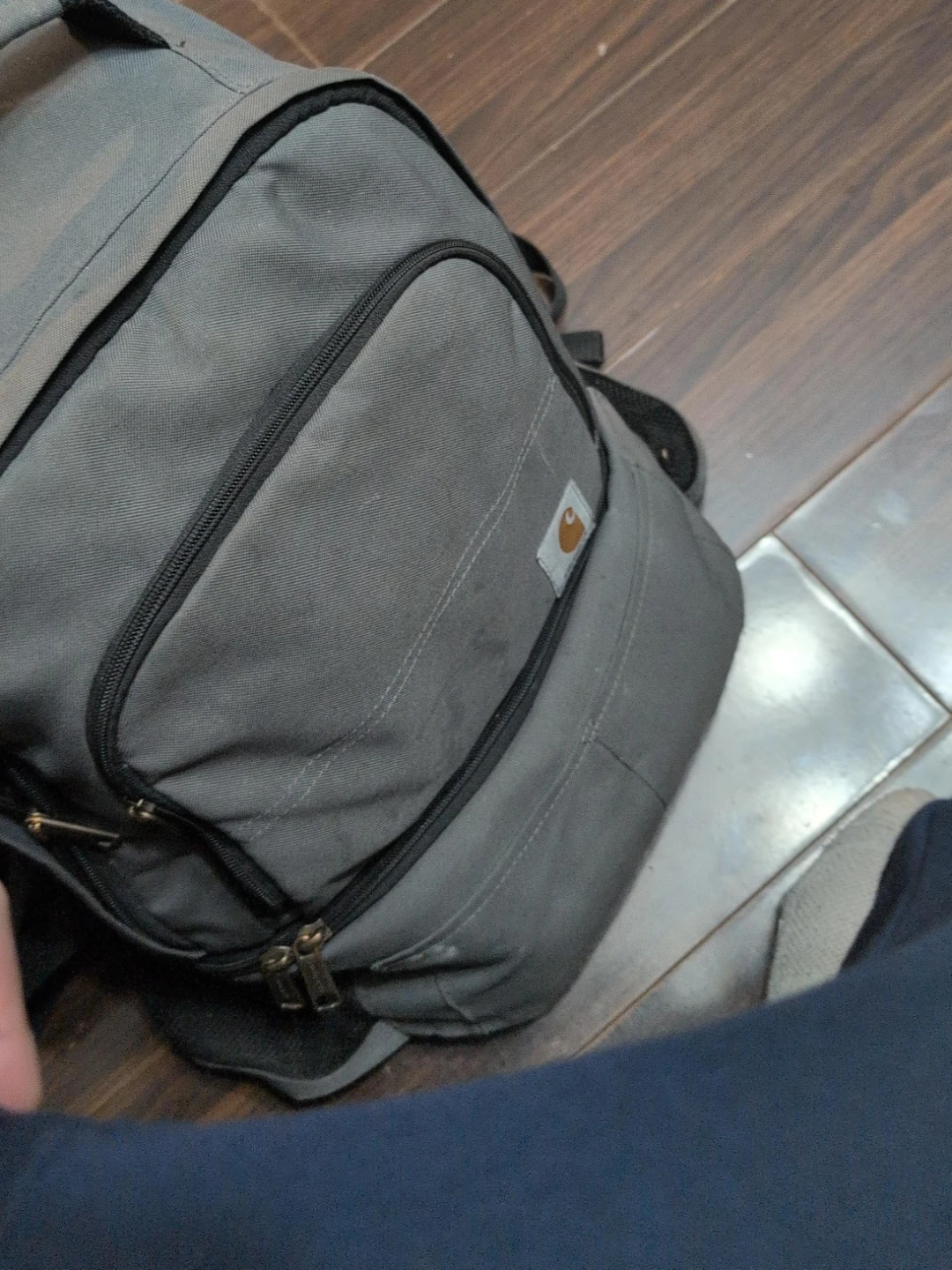 Carhartt Grey Backpack