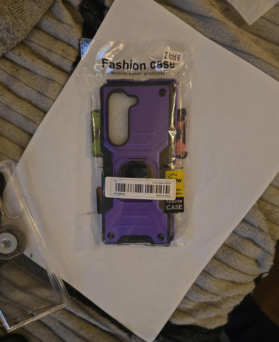 3 Samsung Galaxy Z Fold 6 Fashion Case with Hydrogel Film