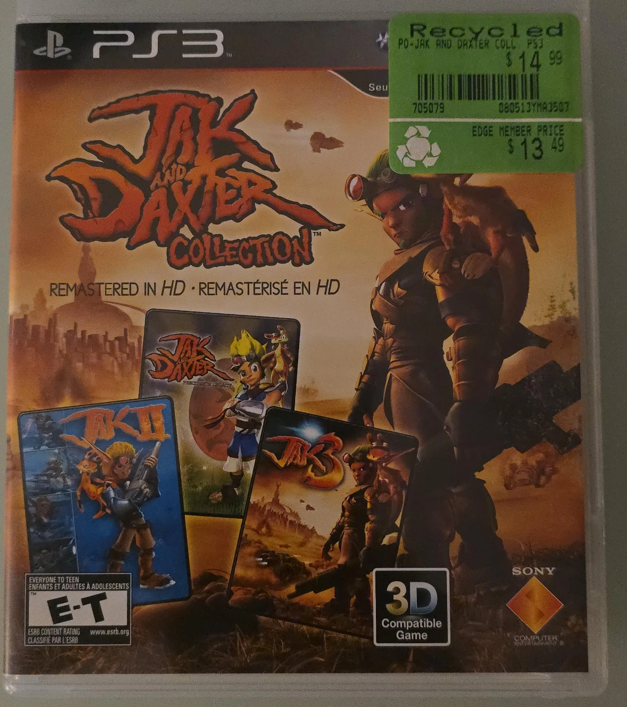 Jak and Daxter Collection PS3 Game