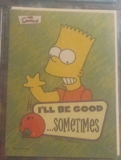 The Simpsons Trading Card