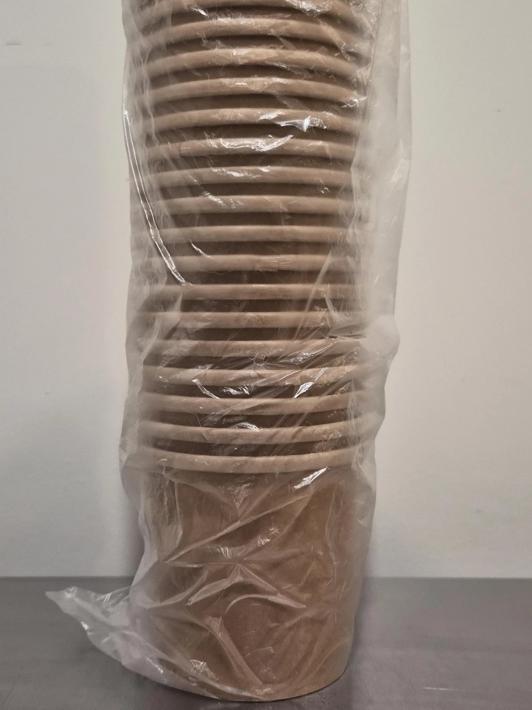 Paper ice cream or soup tubs
