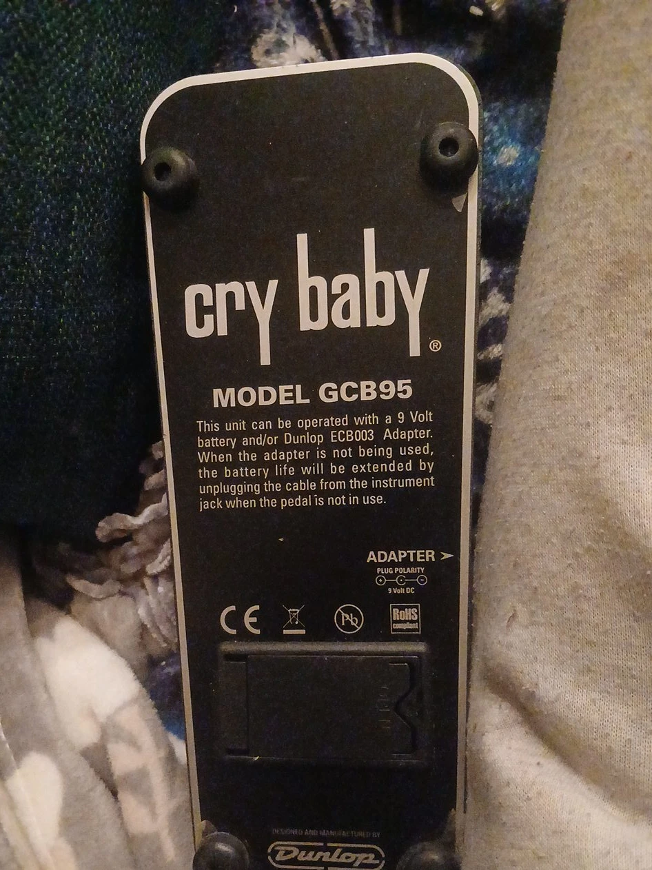 Dunlop Cry Baby GCB95 Wah Pedal