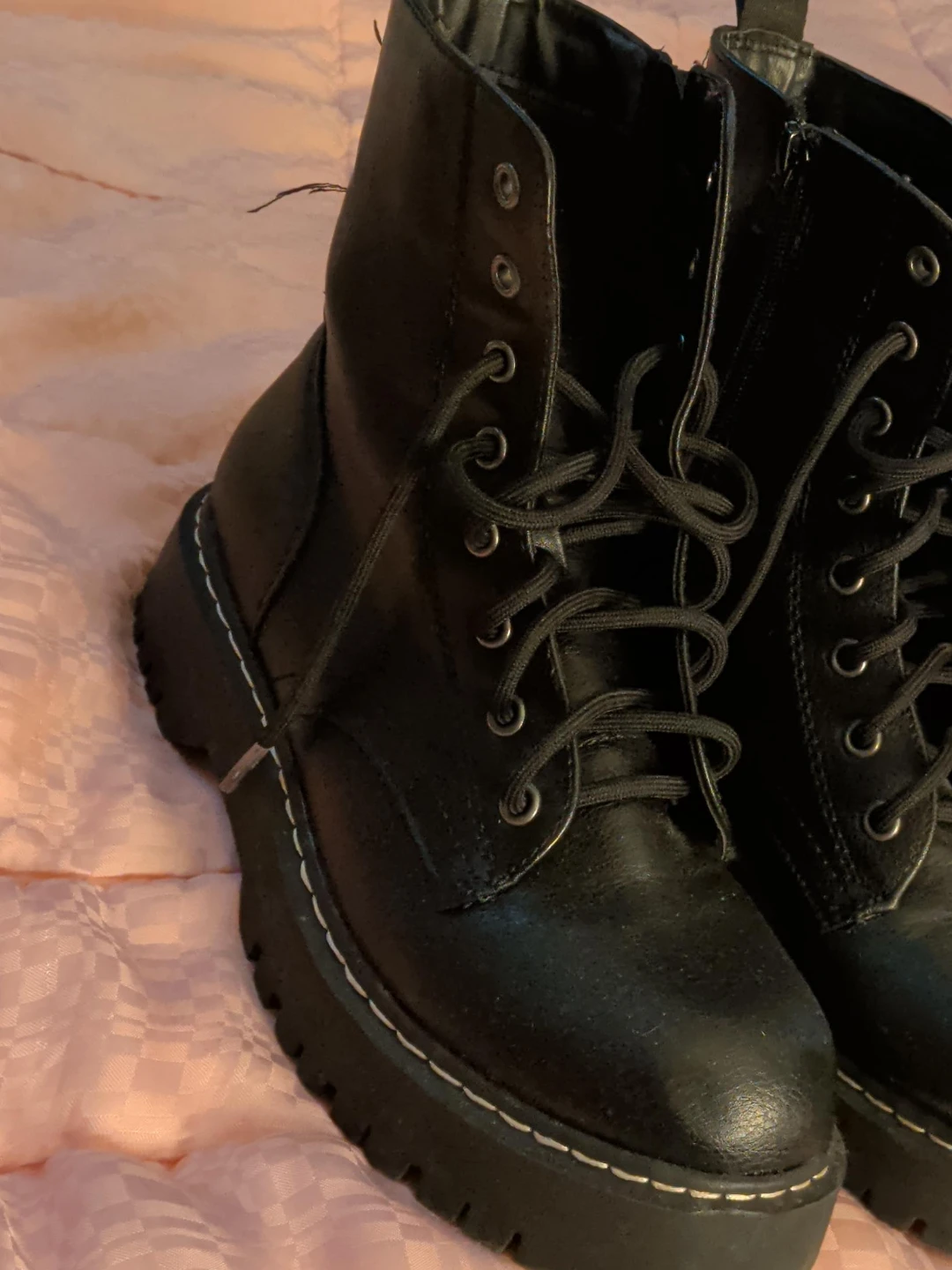 Black Combat Boots