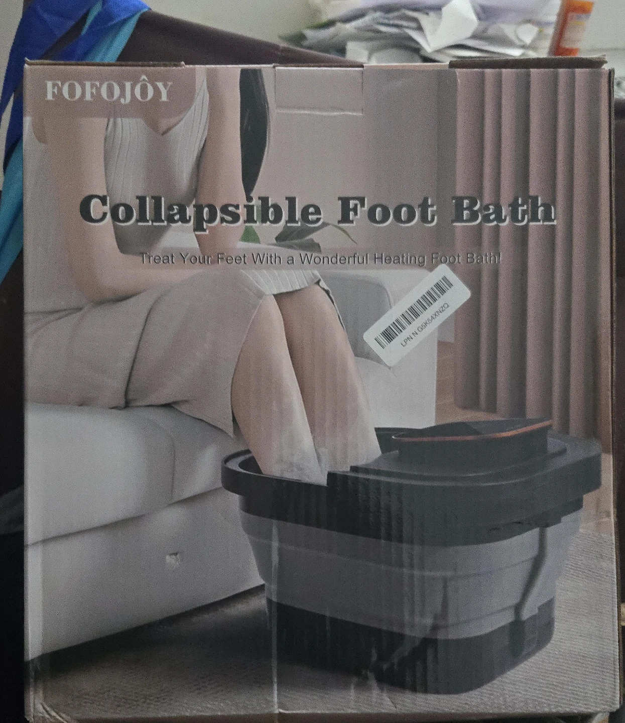 FOFOJÔY Collapsible Foot Bath - Black - photo 4