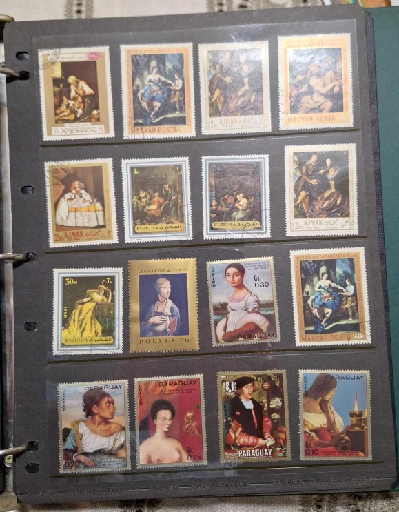 Collection of International Postage Stamps