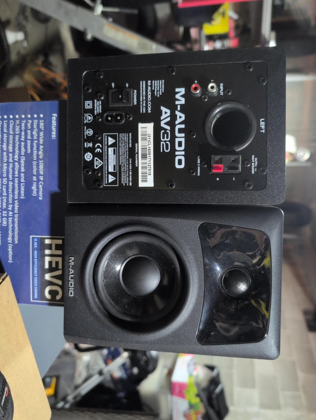 M-Audio AV32 Studio Monitor Speakers