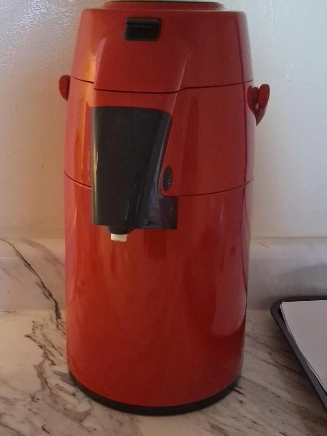 Red Thermos Carafe