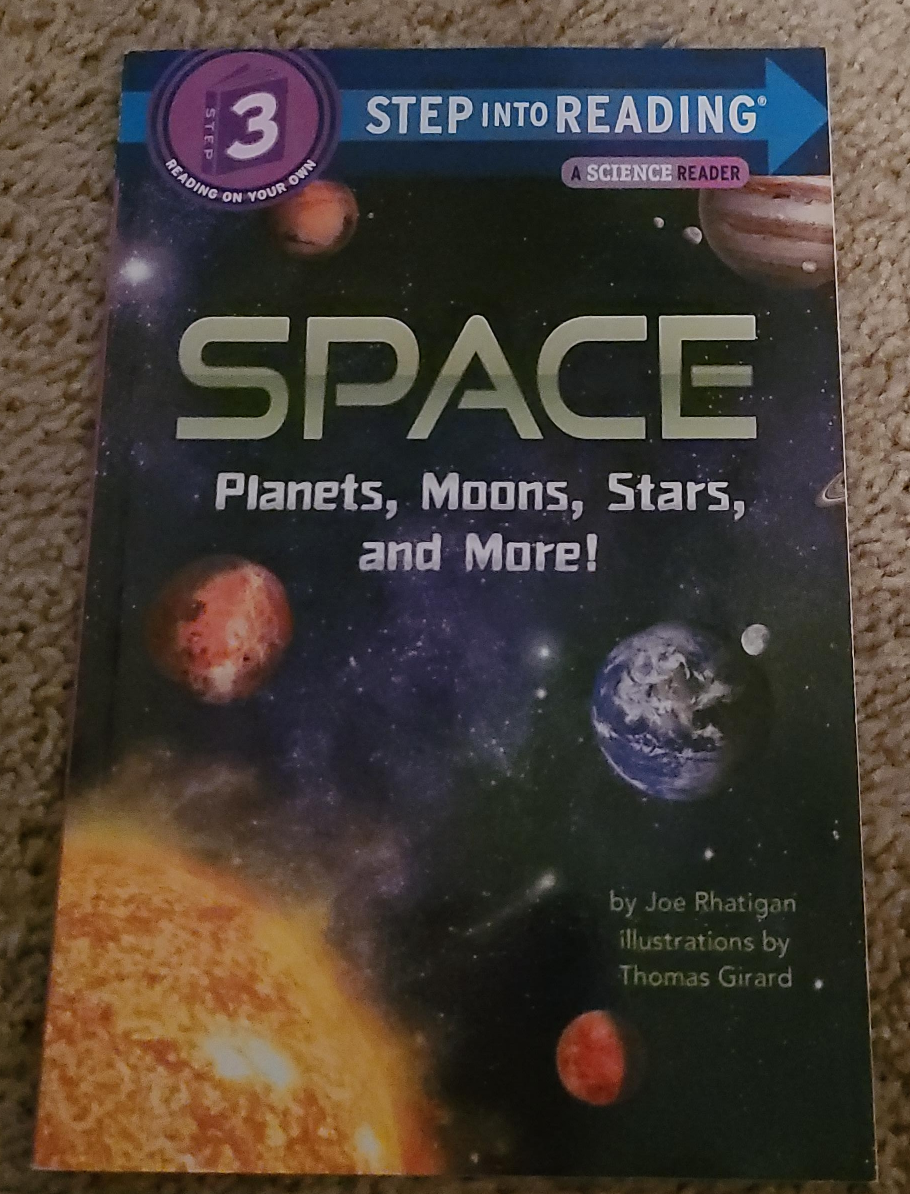 Step Into Reading: Space - Planets, Moons, Stars