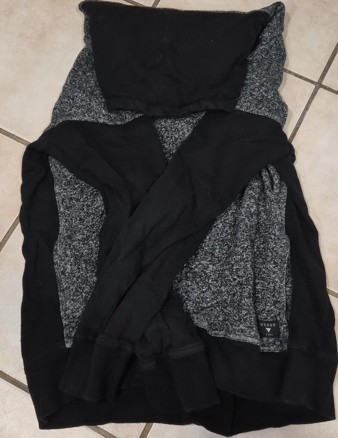 Guess Black & Grey Hoodie