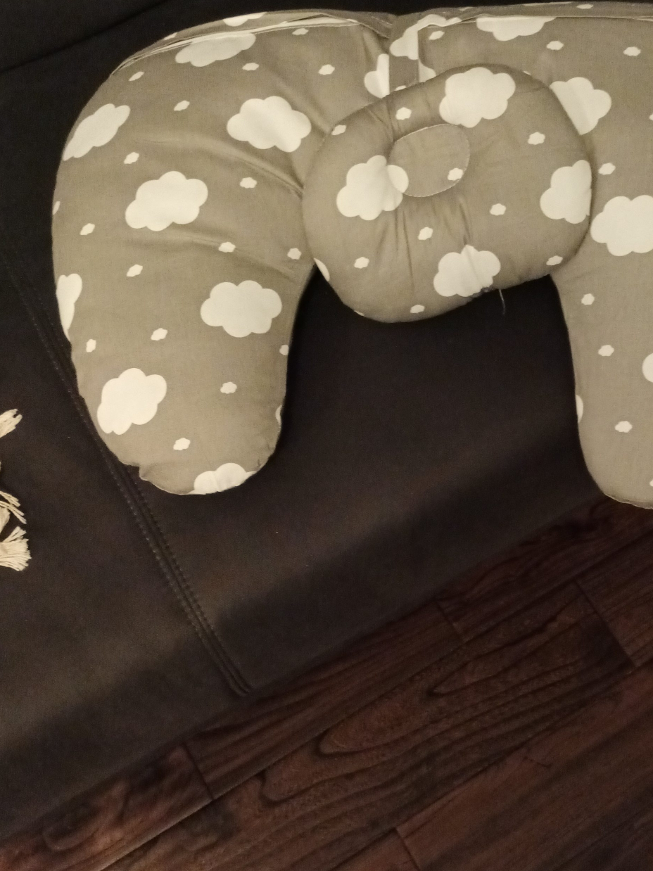 Nursing Pillow with Cloud Design