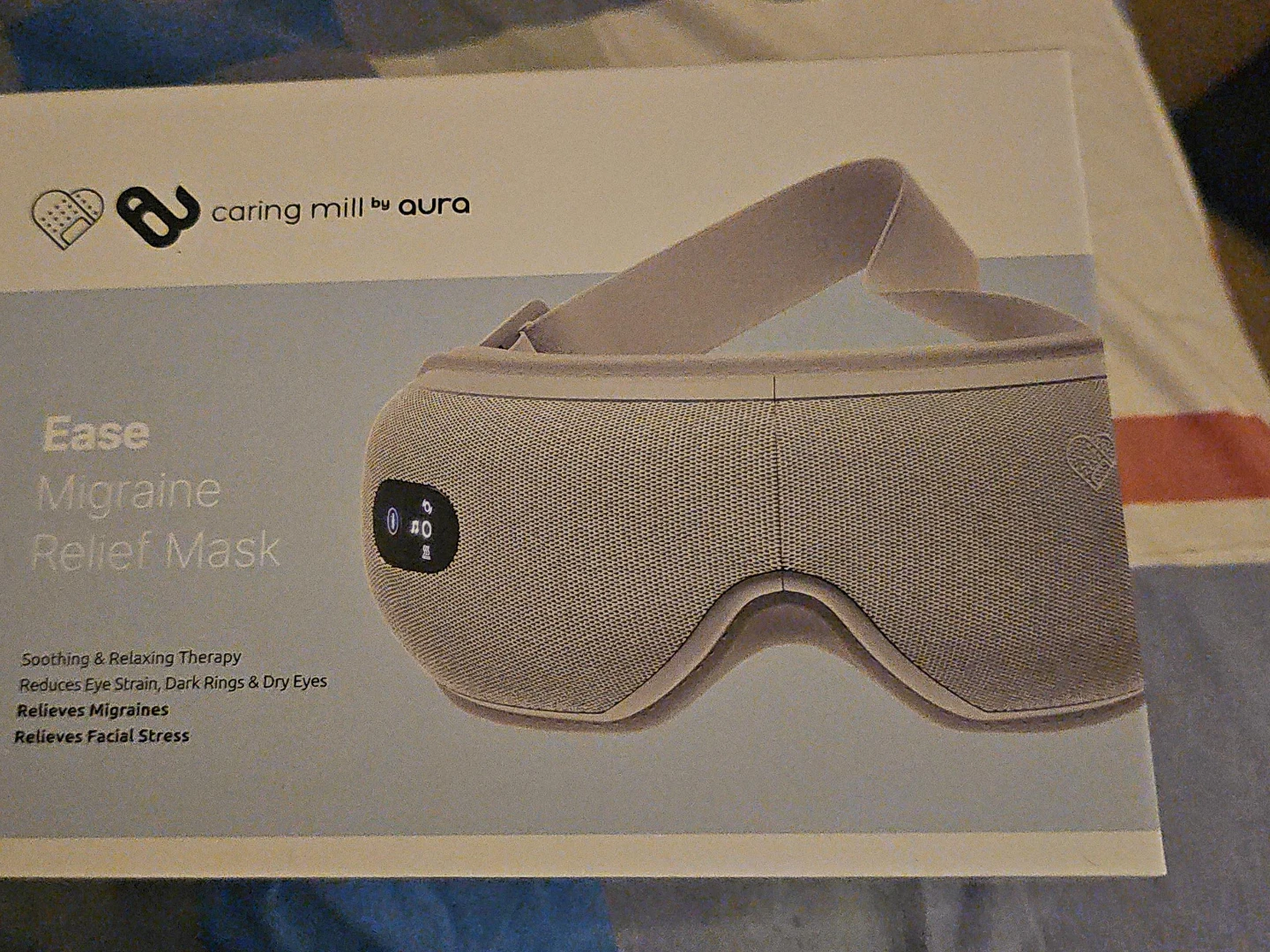 Caring Mill by Aura Ease Migraine Relief Mask - New - photo 3