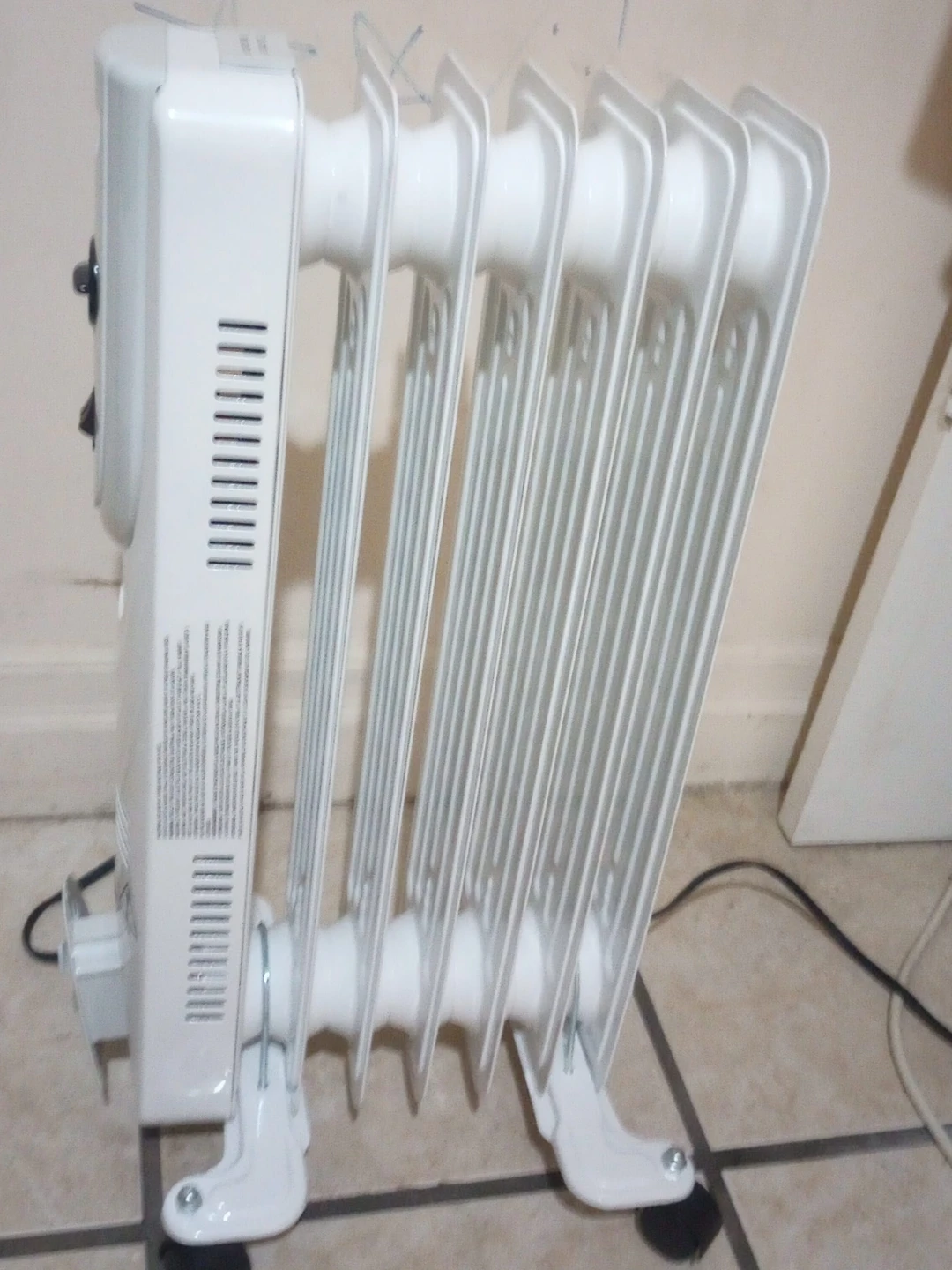 White Heater Radiator